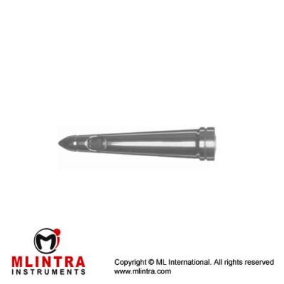 Blond Proctoscope Tube Stainless Steel, Diameter - Working Length 15:23 mm Ø - 75 mm Blond Proctoscope Tube Stainless Steel, Diameter - Working Length 15:23 mm Ø - 75 mm